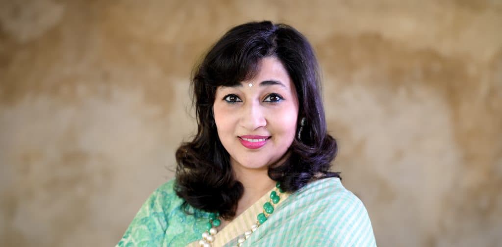 Portrait of Ms. Vasvi Bharat Ram, Joint Vice Chairperson, The Shri Ram Schools