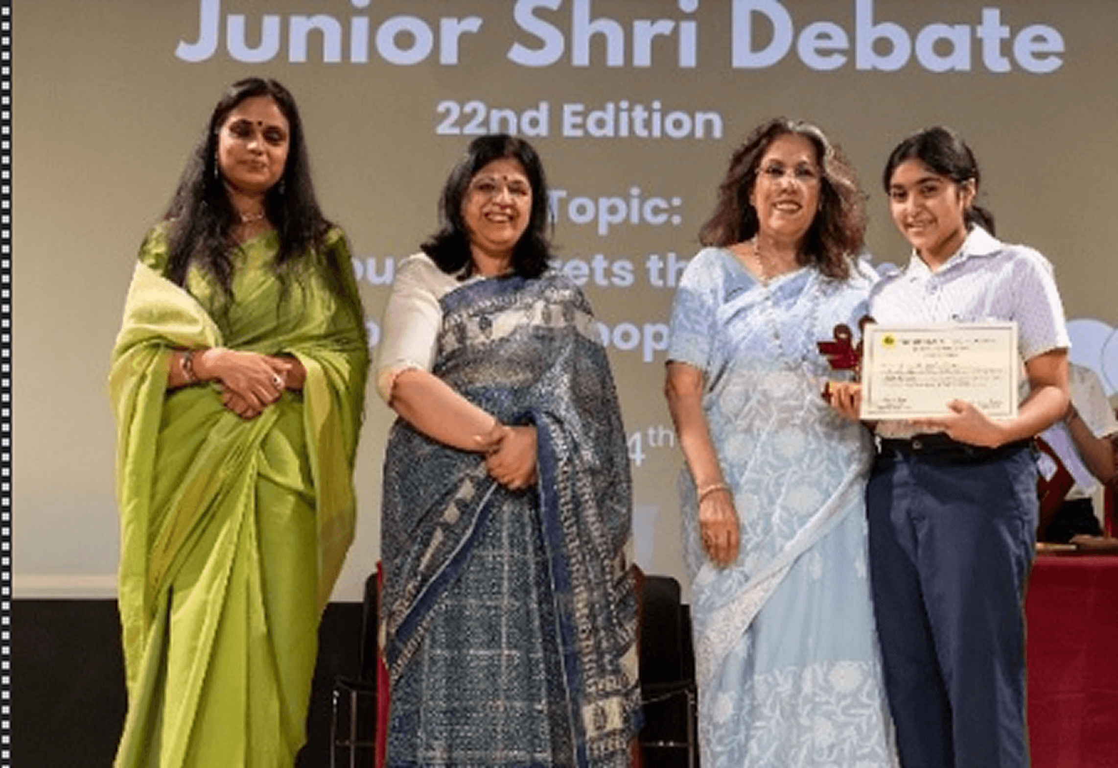 Shri Debate — CAS programme at TSRS Moulsari